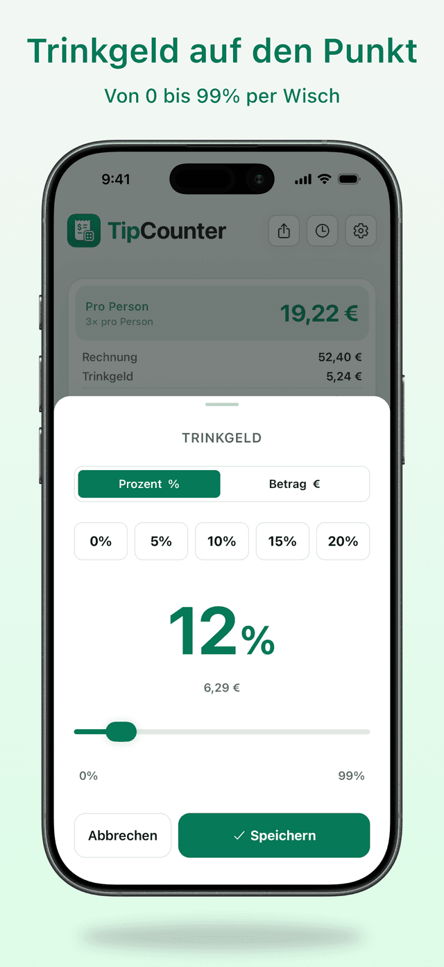 Datums-Picker mit cleveren Voreinstellungen