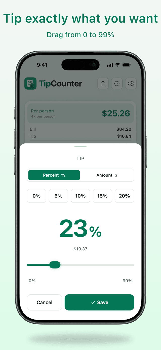 Date of birth picker with smart presets